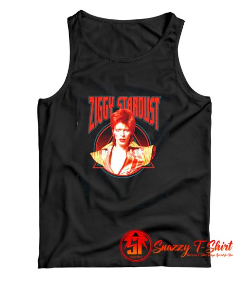 David Bowie Ziggy Stardust Photo Tank Top