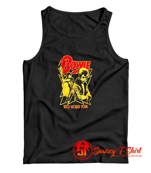 David Bowie – 1972 World Tour Tank Top