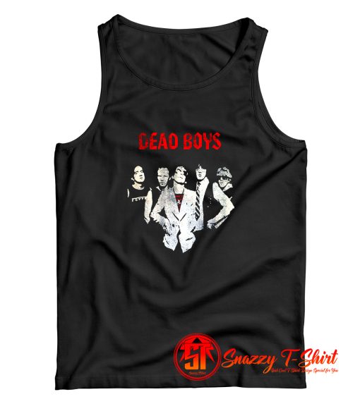 Dead Boys Vintage Punk Rock Tank Top