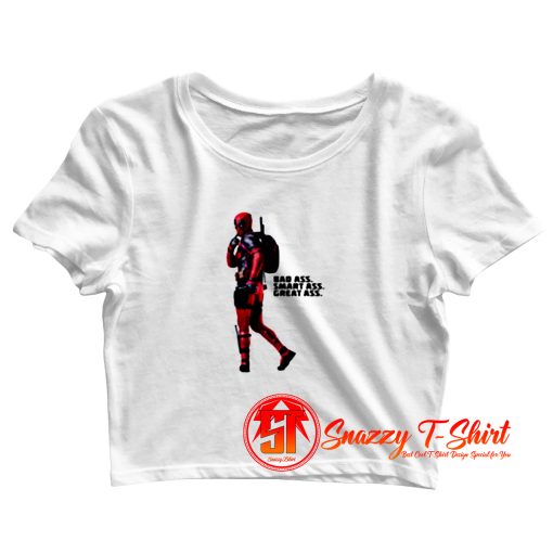 Deadpool Great Ass Crop Top Shirt