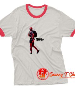 Deadpool Great Ass Ringer Tee