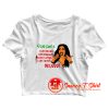 Dear Santa I Like Dollars Crop Top Shirt