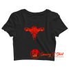 Death Metal Uterus And Ovaries Crop Top Shirt