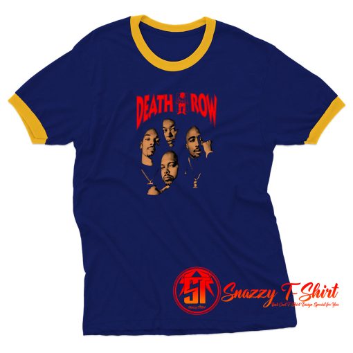 Death Row Hip Hop Legend Records Ringer Tee