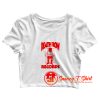 Death Row records Crop Top Shirt