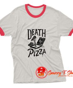 Death by Pizza Ringer Tee