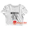 Deervana Parody Crop Top Shirt