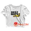 Deez Nuts Funny Snoop Dogg Ice Cube Crop Top Shirt