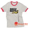 Deez Nuts Funny Snoop Dogg Ice Cube Ringer Tee