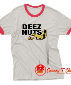 Deez Nuts Funny Snoop Dogg Ice Cube Ringer Tee