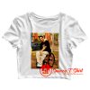 Degrassi Aubrey Drake Graham White Shirt Crop Top Shirt