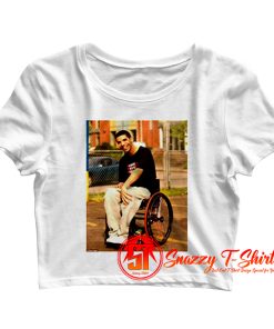 Degrassi Aubrey Drake Graham White Shirt Crop Top Shirt