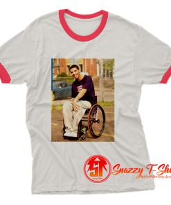 Degrassi Aubrey Drake Graham White Shirt Ringer Tee