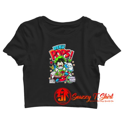 Deku Pops My Hero Academia Anime Crop Top Shirt