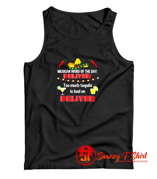 Deliver Mexican Tank Top