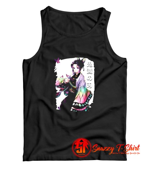 Demon Slayer Supernatural Anime Character Shinobu Kocho Tank Top