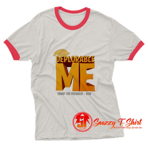 Deplorable Me Ringer Tee