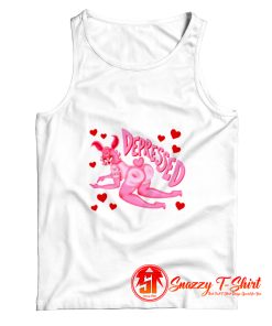 Depressed Rhonda Rabbit Tank Top