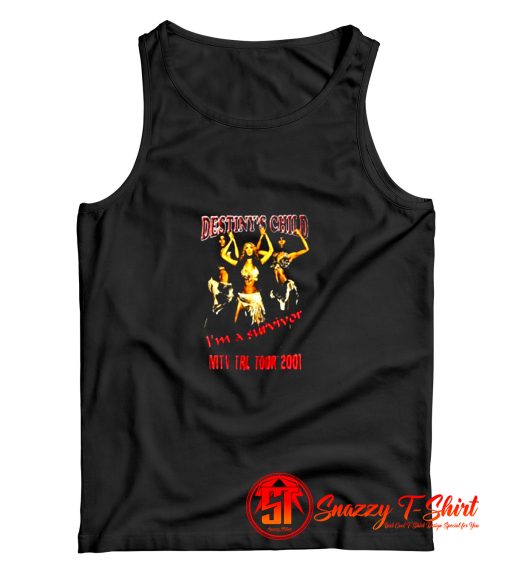 Destinys Child Im a Survivor MTV TRL Tour Tank Top