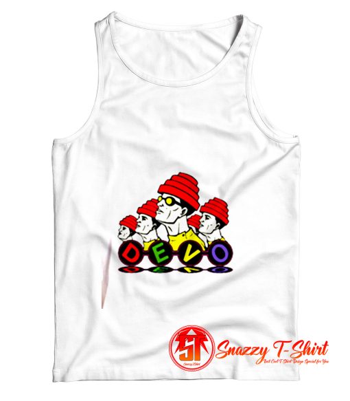 Devo Duty Music New Wave Retro Tank Top