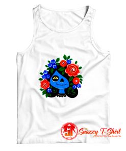 Dia De Los Muertos A Zombie Girl Tank Top