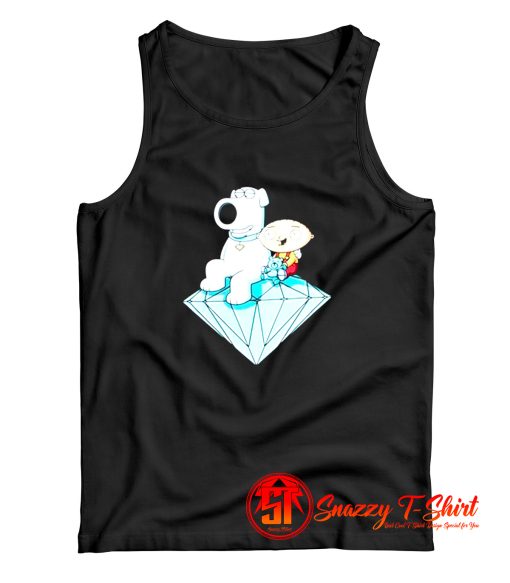 Diamond Supply Co Family Guy Cartoon Tank Top