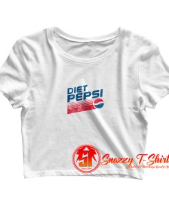 Diet Pepsi Vintage 80s Crop Top Shirt