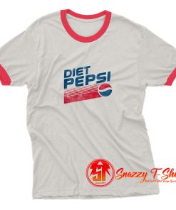 Diet Pepsi Vintage 80s Ringer Tee