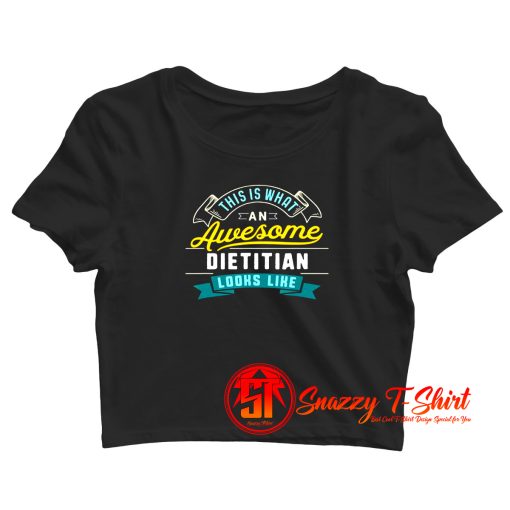 Dietitian Crop Top Shirt