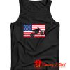 Dirt Bike American Flag Enduro Tank Top