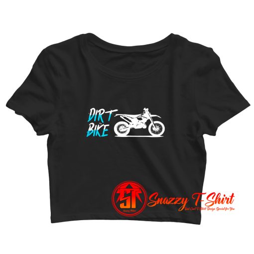 Dirt Bike Enduro Bikes Rider Motorcycle Crop Top Shirt