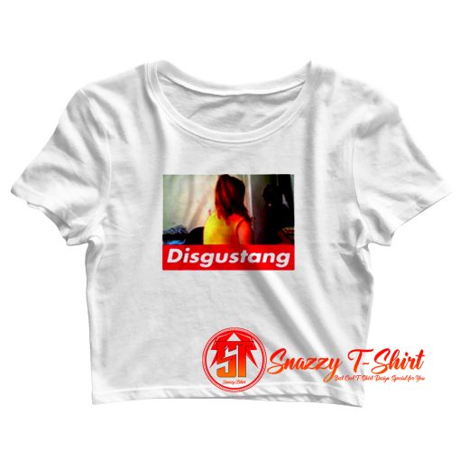 Disgustang Meme Crop Top Shirt