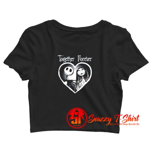 Disney Before Christmas Together Forever Crop Top Shirt