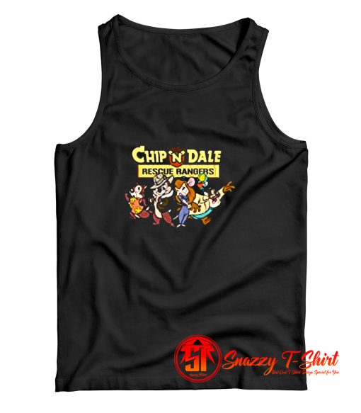 Disney Chip N Dale Goofy Group Rescue Tank Top