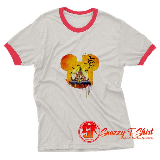 Disney Halloween Castle Ringer Tee