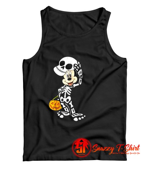 Disney Halloween Micke Mouse Skeleton Tank Top