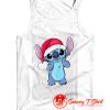 Disney Lilo Stitch Christmas Santa Hat Tank Top