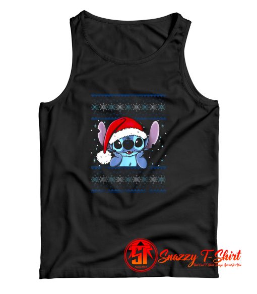 Disney Lilo Stitch Christmas Ugly Tank Top