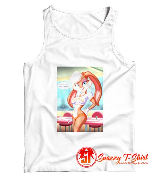 Disney Lola Bunny Hooters Sexy Cartoon Tank Top