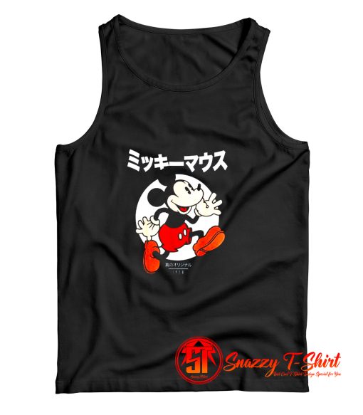 Disney Mickey Mouse And Friends Kanji Tank Top