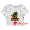 Disney Mickey Mouse California Crop Top Shirt