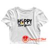 Disney Mickey Mouse Happy New Year Crop Top Shirt