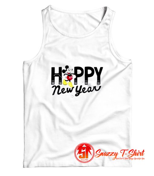 Disney Mickey Mouse Happy New Year Tank Top