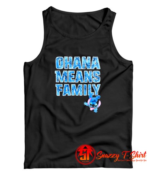 Disney Ohana Means Family Unisex Tank Top