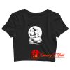 Disney Peanuts Snoopy Halloween Crop Top Shirt