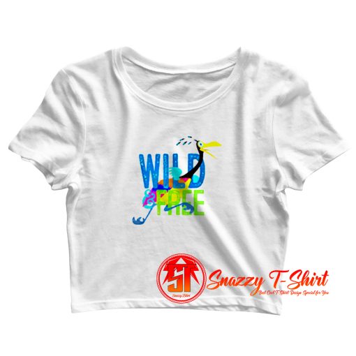 Disney Pixar Kevin Wild Free Crop Top Shirt