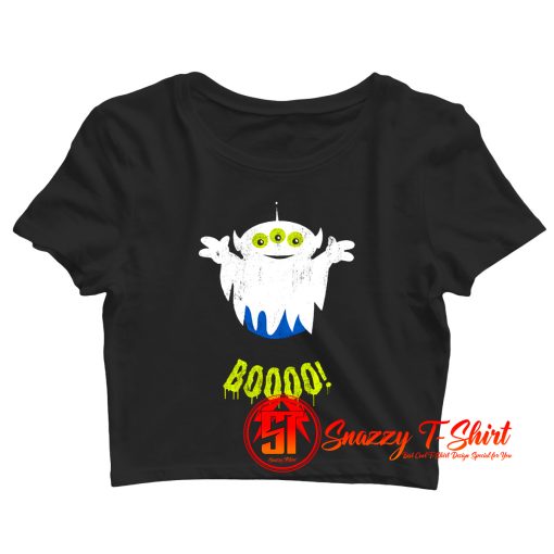 Disney Pixar Toy Story Floating Alien Crop Top Shirt