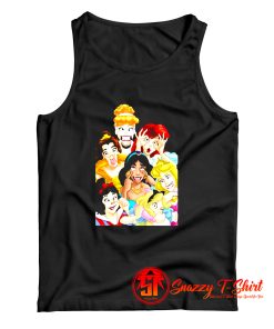 Disney Princess Funny Cover Cinderella Cute Tank Top