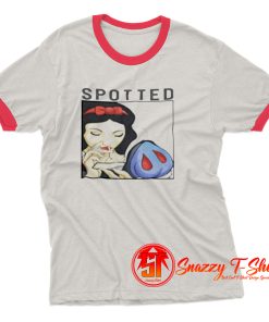 Disney Seven Dwarfs Snow White Cocaine Ringer Tee