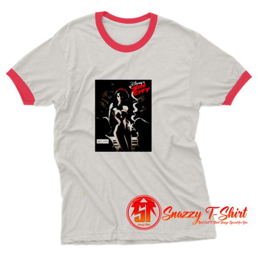 Disney Sin City Snow White And Dwarfs Ringer Tee